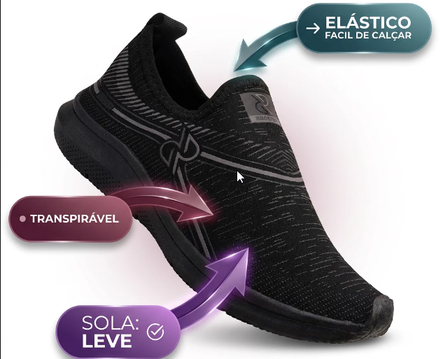 Tênis Masculino | Nylon Premium | Leve, Flexível e Durável 